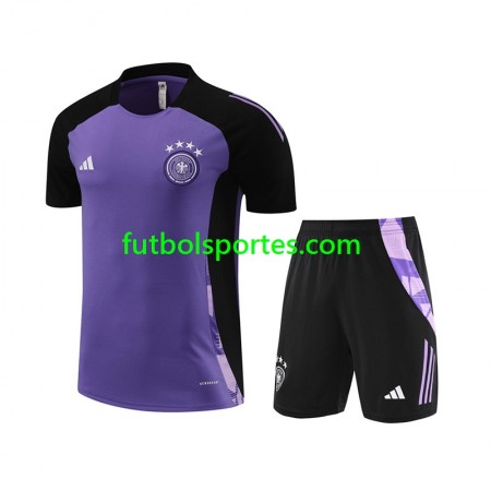 Alemania Niño Camiseta de Entrenamiento Violeta 2024